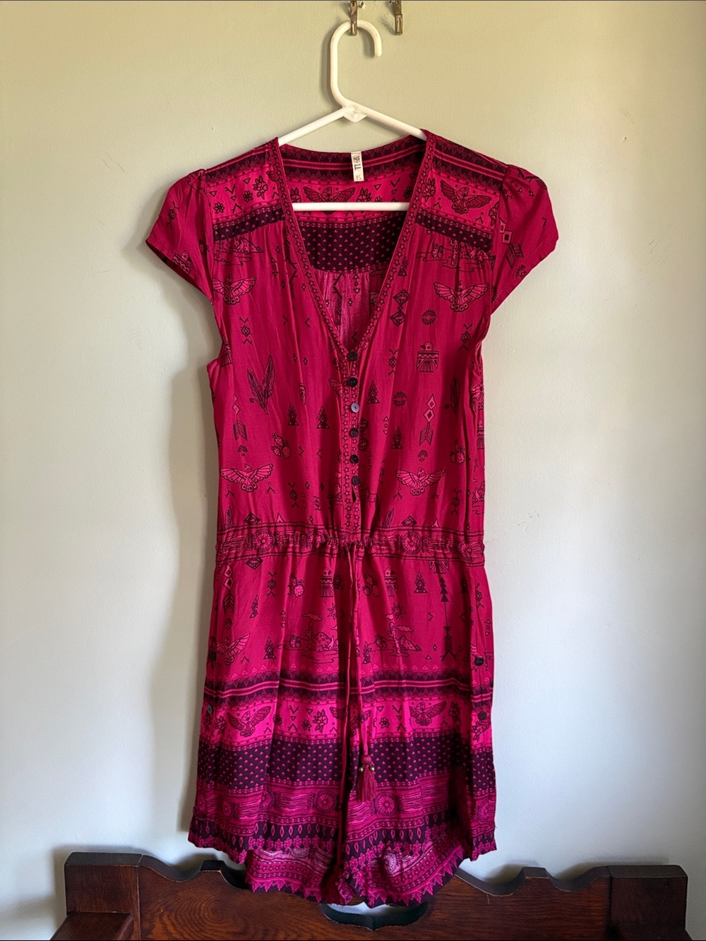 Spell Printed Romper
